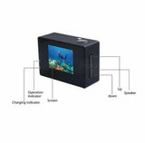 sports action camera button explanation