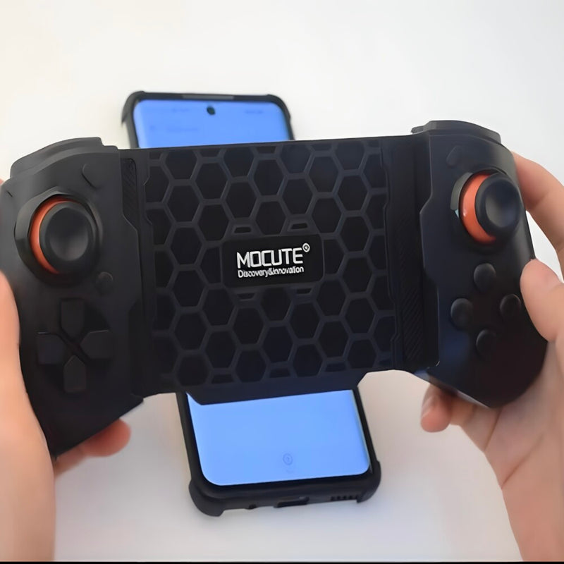 mobile bluetooth controller infront of phone
